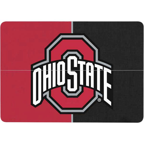 Ohio State University OSU Buckeyes Split Surface Laptop Studio Skin